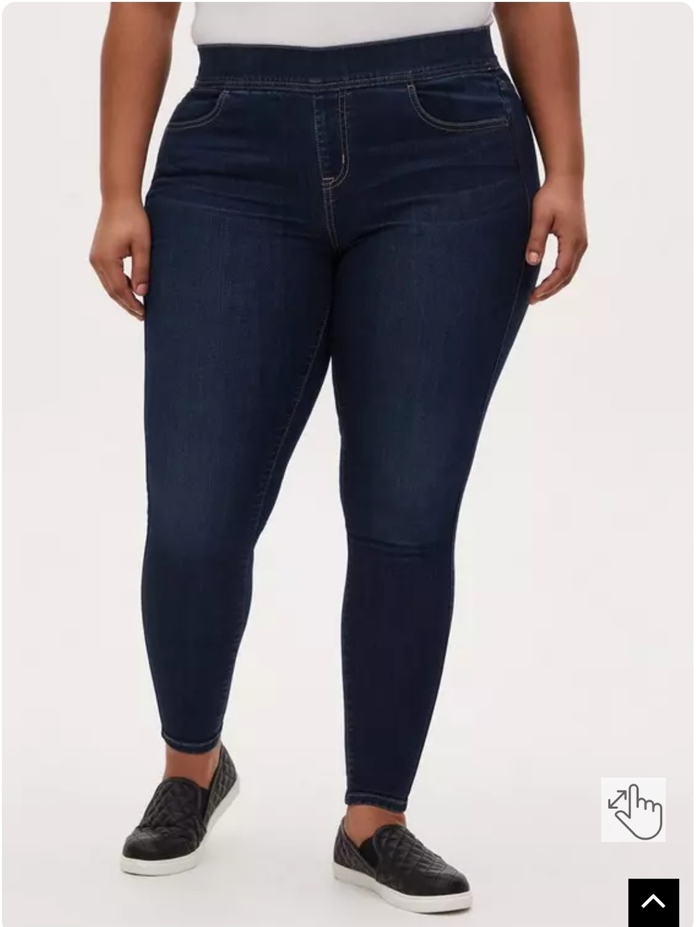 Torrid Lean Jean Skinny Super Soft High-Rise Jeans Dark Wash Plus Size 5R 5X